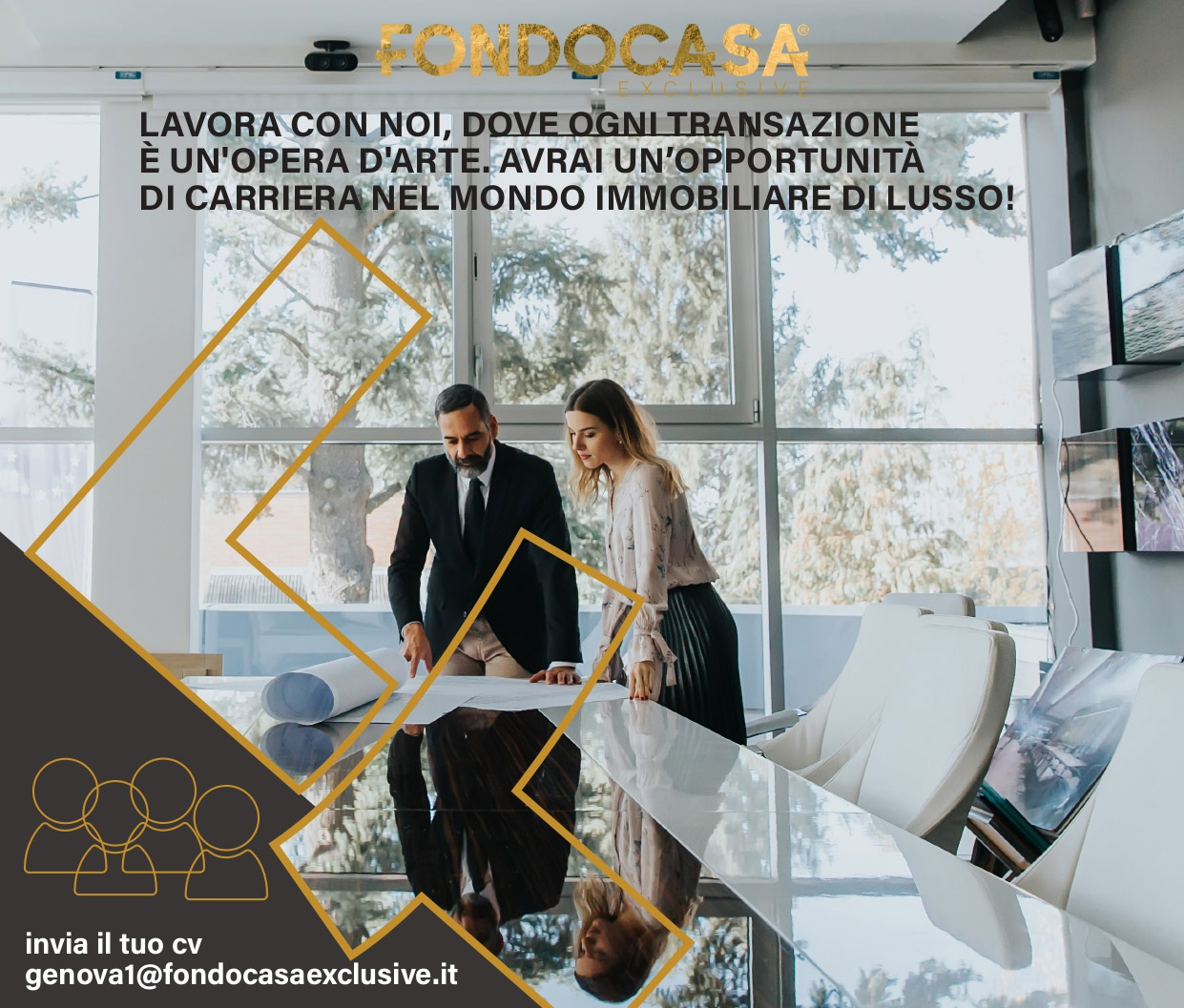 Lavora con noi - Genova Exclusive Fondocasa